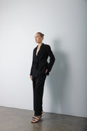 Midnight Statement Blazer Suit Set