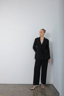 Midnight Statement Blazer Suit Set
