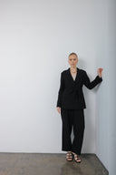Midnight Statement Blazer Suit Set