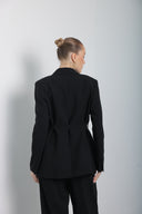 Midnight Statement Blazer Suit Set