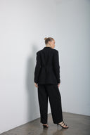 Midnight Statement Blazer Suit Set