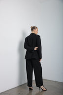 Midnight Statement Blazer Suit Set