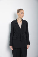 Midnight Statement Blazer Suit Set