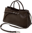 Classic Belted Top Handle Bag